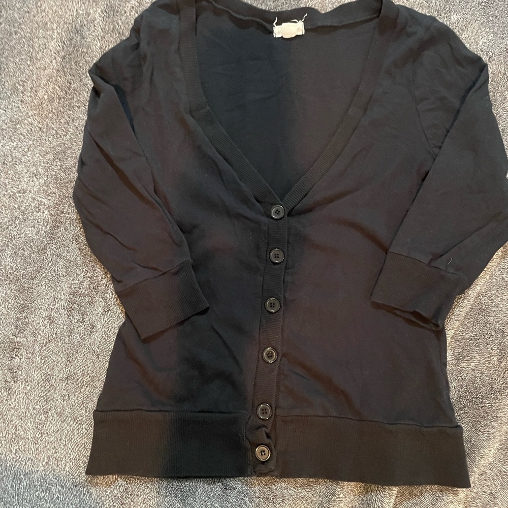 3/4 quarter sleeve cardigan